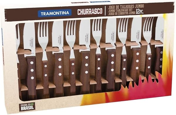 Faqueiro Tramontina Jumbo Churrasco